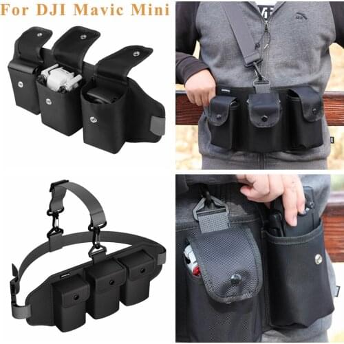 Waist Pack Portable Package Outdoor Protective Remote Control Charger Storage Bag Case for DJI Mavic Mini Drone Accessories