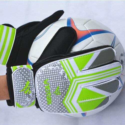 Dropshipping Children Soccer Goalkeeper Gloves Football Professional Protection Guante De Arquero Kids Goal Keeper Gloves 2020