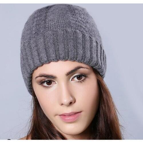 Xthree Winter Hat for Women 's Hat for girl Knitted Hat Women Skullies Beanies Hat Girl Wool Cap