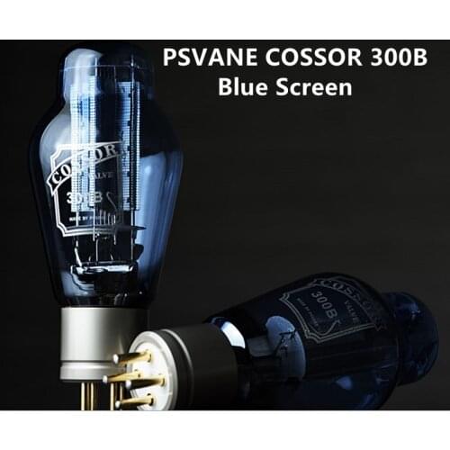 PSVANE COSSOR 300B Vacuum Tube Blue Screen Replaces Golden Lion JJ 300B FactoryTesting And Precision Matching