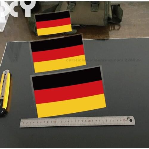 National Germany Flag Vinyl Decals Sticker for Car Window Truck Bumper Large Kit Motocross Motorcycles Skate Board