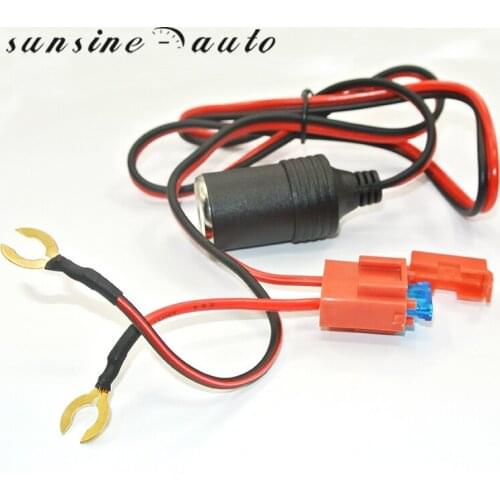 12V Waterproof Car Motorcycle Cigarette Lighter Power Socket Plug Adapter+ Fuse holder
