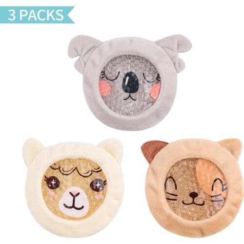 Gel Cold pack Cold ice therapy wrap Children cartoon Ice Pack Relief pain Elbow Knee Toothaches fever hot ice bag for body