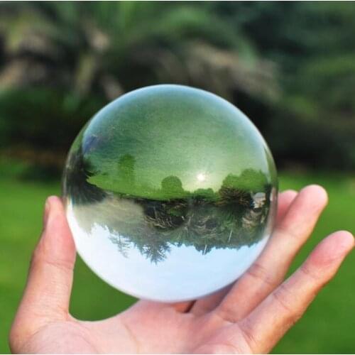 60mm Contact Juggling Ball 100% Acrylic Crystal Ultra Clear Ball Manipulation Juggling Magic Tricks Easy To Do Magia Kids Toys