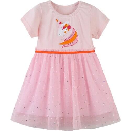Bambino New Year 2021 Summer Dress 2-7 Years Baby Girl Dress Childrens Clothing Costumes for Kids Girls Fancy Dress of Child