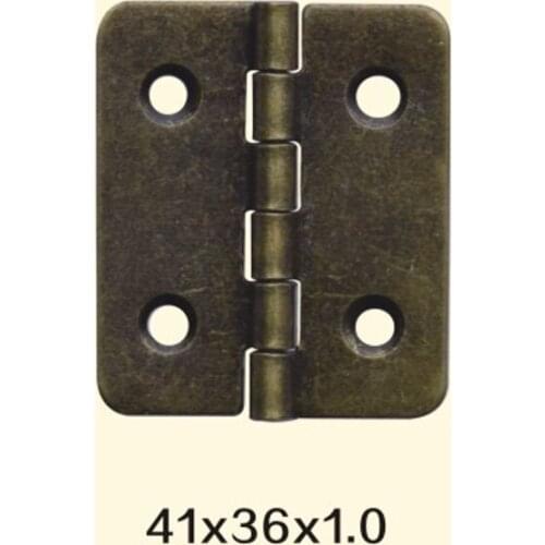 Freeshipping 41*36*1mm Iron Metal Hinge Sewing Machine Folding Table Furniture Flip Tray Hinges Big Door Hinges