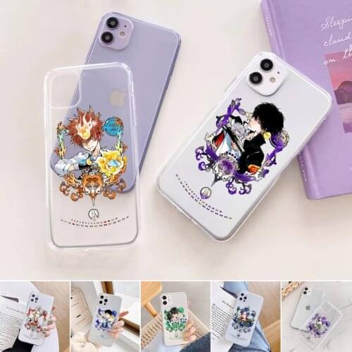 Theme of tianyeming illustration in December Phone Case Transparent for iPhone 11 12 6 7 8 Pro X XS Max XR Plus Soft mobile bags