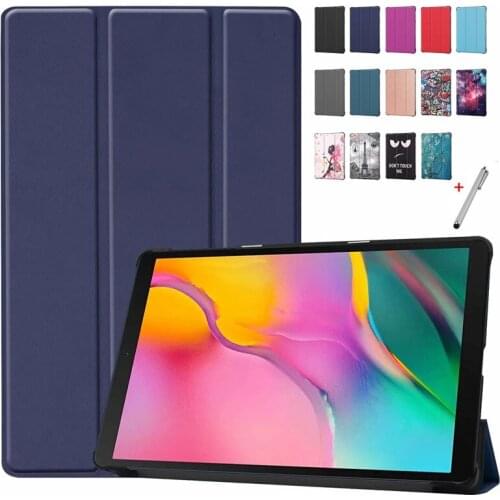 For Samsung Galaxy Tab A 10.1 (2019) Case Slim Magnetic Cover for Funda Samsung Galaxy Tab A 10 1 2019 SM-T515 SM-T510 Tablet