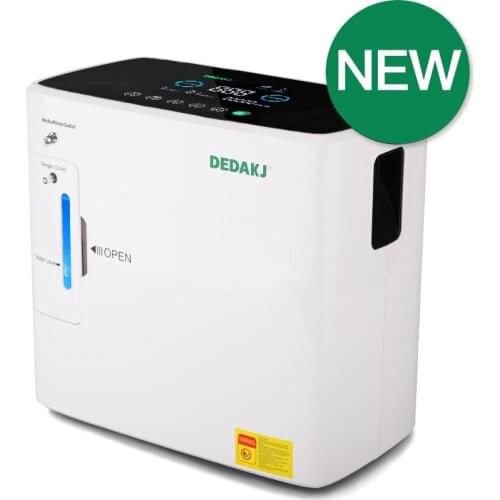 DEDAKJ NEW DE-2SW Low Operation Noise Oxygene Machine Household Portable Oxygen Concentrator Oxygen Generator With Nebulizer