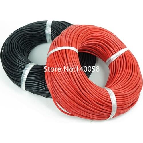 UAV frame silicon wire cable heat-resistant soft rubber wire 8AWG/10AWG/12AWG/14AWG/16AWG/18AWG /20AWG /22AWG