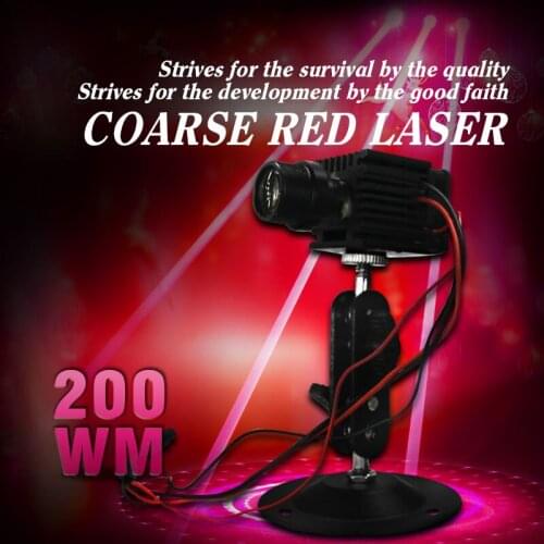 3V 532nm Point red Laser Module Long Bright Laser Tube Level Fine Beam Wine Frame 200mW