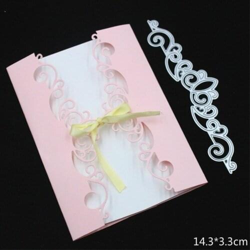 Lace Edge Metal Cutting Dies Stencils for DIY Scrapbooking/photo album Decorative Embossing DIY Paper Cards