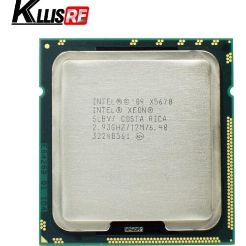 Intel Xeon X5670 Processor 2.93GHz LGA 1366 12MB L3 Cache Six Core server CPU
