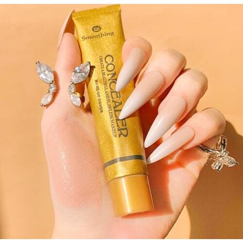 Professional High Covering Concealer Foundation Cream Face Blemish Cover Dark Circle Tattoo Contour Cover Concealer Makeup TSLM1