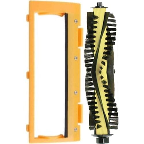 Roller Brush + Cover Set For Tesvor X500 /X500 Pro/M1 Vacuum Cleaner Parts Roller Brushes Cover Cleaning Brush Sweeper Supplies