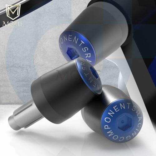 7/8" 22MM Motorcycle Handlebar Grips Slider Cap Plug Hand Bar End For SUZUKI Honda Yamaha KAWASAKI Aprilia KYMCO SYM GTS300i