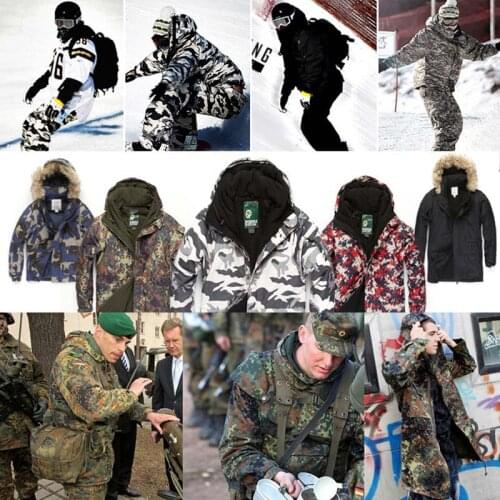 Premium "SouthPlay" Winter Season Waterproof 10,000mm Warming Ski & Snowboard Total Military Jackets