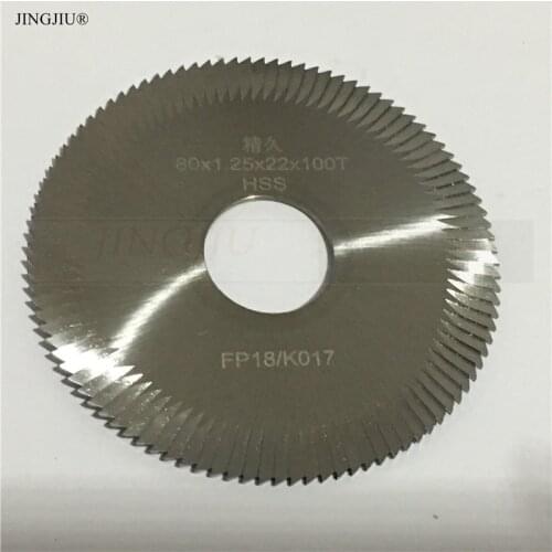 Side Milling Cutter HSSG39(RIC04296B)80x1.25x22 for KEYLINE & JMA ATLANTA-TOPEKA Key Machine