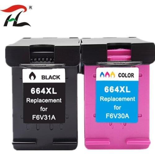 For HP 664XL for hp 664 Ink Cartridge for HP664 Deskjet 1115 2135 3635 2138 3636 3638 4535 4536 4538 4675 4676 4678 printer