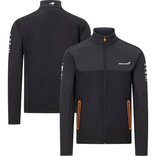 2021 F1 Racing Team Windproof Hoodie Motorsport GP Full Zip Fleece Windproof Jacket Car Fans Clothing Motorcycle