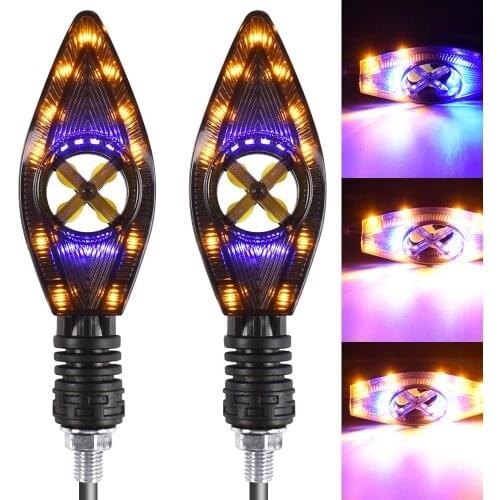 For SUZUKI GSXR 750 600 1000 K1 K2 K3 K4 K5 K6 K7 K8 K9 Motorcycle Turn Signal Light Amber Flasher Indicator Blinker Rear Lights