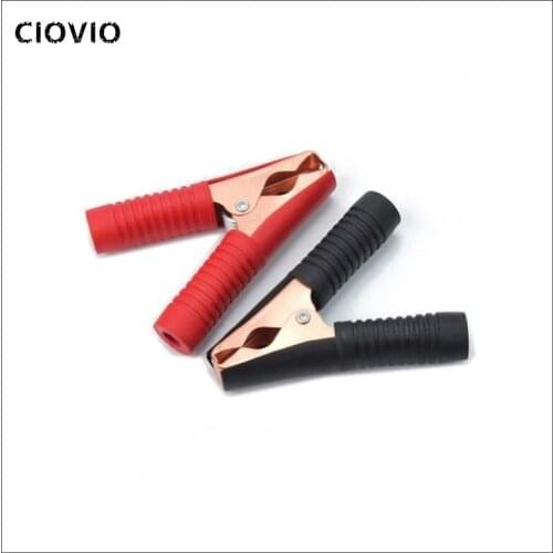 Hot Car Alligator Clips Battery Clamps Crocodile Clip 100A Red+Black