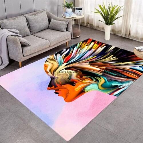 Nordic trend Galaxy Space Stars pattern carpets for living room bedroom Area Rug Kids Room Play crawl mat Childrens Game carpet