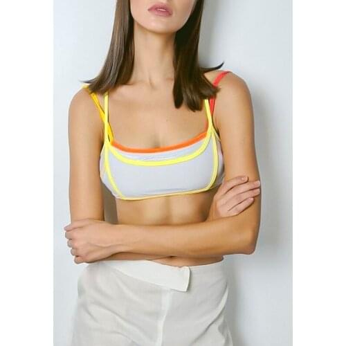 Spring Summer Tank Top Women Street Style Casual Sexy Slim Bodycon Solid Short Tops for Women Slash Neck Sleeveless Navel Expose