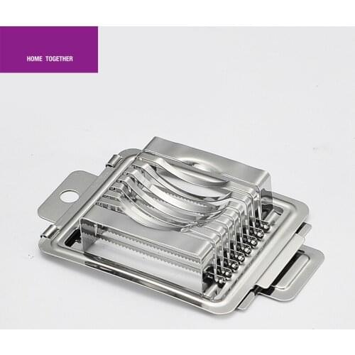 Multifunctional Egg Cutter Stainless Steel Cutting Egg Slicers Wire Kitchen Accessories Slicing Gadgets Cooking Tools