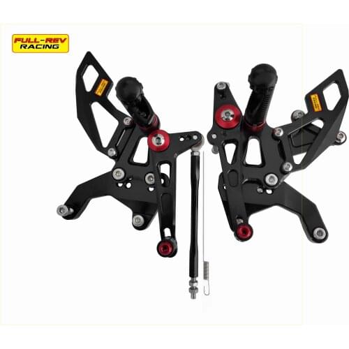 Motorcycle Rearset Footpegs Full Rev Racing For KAWASAKI Z900 2017-2018 REARSETS