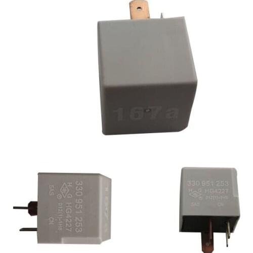 Fuel pump relay NO.167a Fit for VW Santana OE:330951253 Engine Control Relay