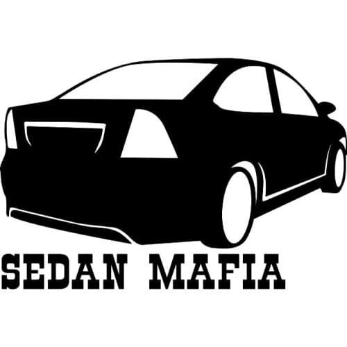 S51995# Various Sizes/Colors Car Stickers Vinyl Decal Sedan Mafia Motorcycle Decorative Accessories on Bumper Rear Window