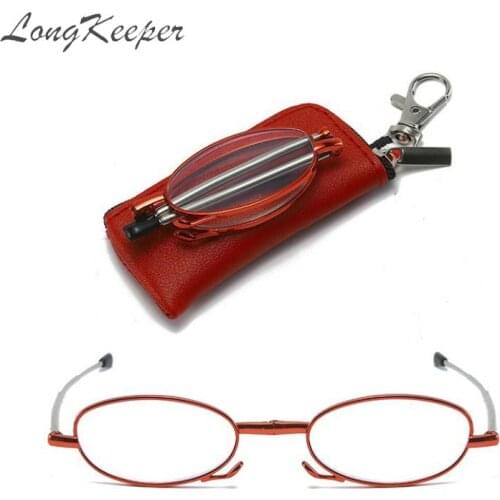 Folding Reading Glasses Women Foldable Priscription Glasses Men Spectacles Hyperopia Computer Eyeglasses Oculos De Leitura