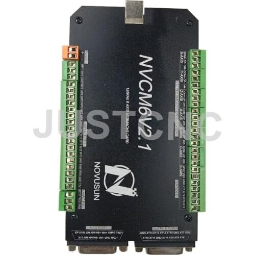 CNC USB Port 4 Axis NVCM Stepper Motor Control Card speed controller dc pwm 2.1v