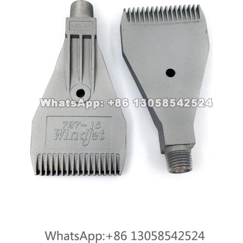 1/4" 727 Windjet Air Blowing Nozzle, Air Knife Nozzle for Cooling And Drying, Conveyor Belt Air Wind Jet Nozzle, Air Nozzle