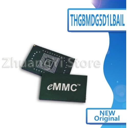 1pcs/lot THGBMDG5D1LBAIL THGBM4G5D1HBAIR mobile phone chip 153 balls 4G emmc font