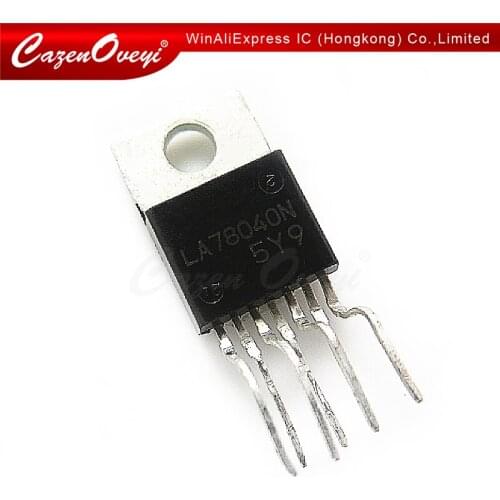 10pcs/lot LA78040 LA78040B LA78040N TO-220-7 In Stock