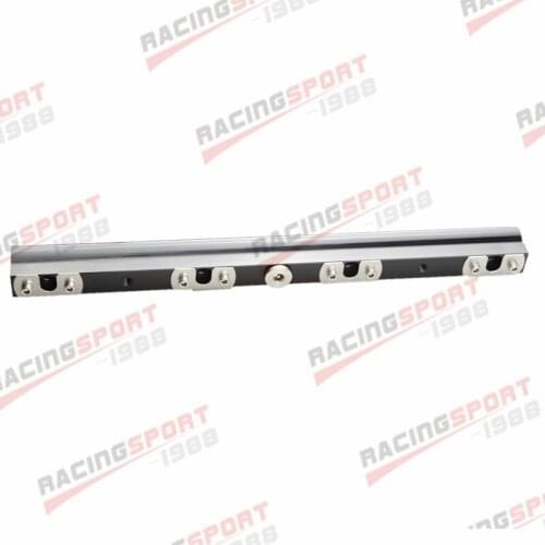 For N-issan 200SX S14, S15 SR20DET High Flow CNC Billet Aluminum Fuel Rail Chrome/RED/BLUE/BLACK