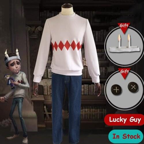 Game Identity V Cosplay Costumes Lucky Guy Deduction Substitute Cosplay Costume Tsujii Souichi Skin Uniform clothes Anime Cos