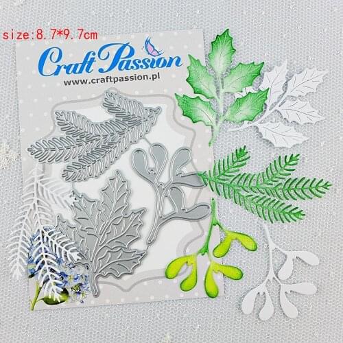 Sirius Various shapes of leaves Metal Cutting Dies Stencil Template for DIY Scrapbooking Photo Album Embossing Decorative Cards