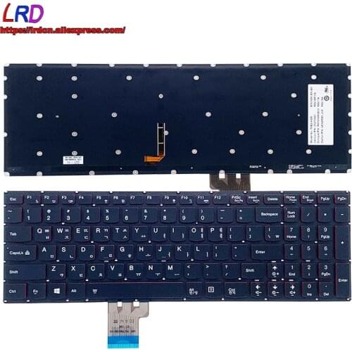 New Original KR Korean Backlit Keyboard for Lenovo Y50-70 Y50-70T Touch Y70-70 Touch Laptop 25215997 25215966