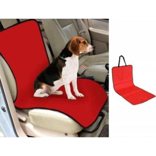 Pet Single Car Seat Cover-Red
