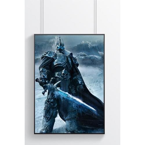 The Poster Decoration Painting of World of Warcraft 8.0 Map on HD Canvas Canvas Painting Wall Art Canvas Cuadros Decor