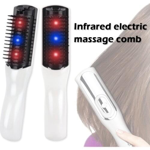 Hair Growth Care Treatment Laser Massage Comb Hair Comb Massager Equipment Comb Hair Brush Grow Laser Anti Hair Loss Therapy