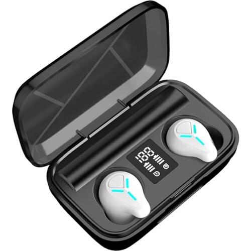 TWS Hifi Stereo Bluetooth5.2 Earphones LED Screen Display Earbud Charging Box Wireless Headphone Waterproof Headsets With Mic