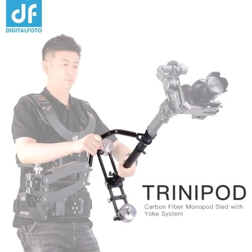 DIGITALFOTO THANOS PRO-TRINIPOD gimbal vest steadycam monopod with Balance weight compatible with spring arm pin 16mm diameter