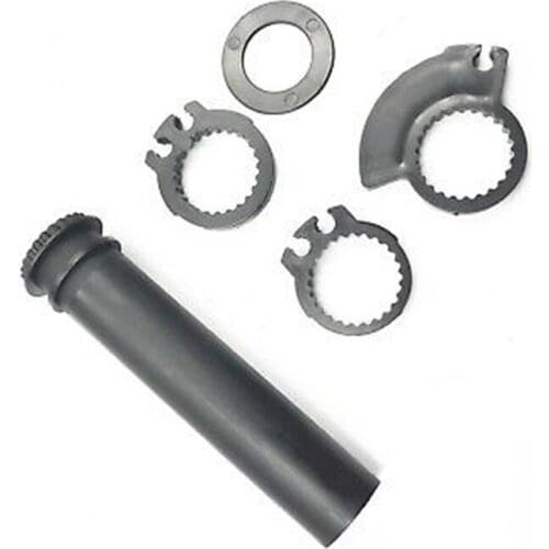 7/8" 22mm Handle Bar Handlebar Hand Grip Cables Throttle Sleeve Tube Motorcycle