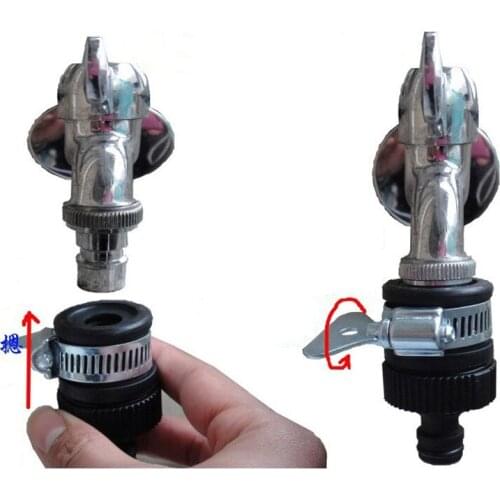 Universal Tap Connectors Garden Water Hose Nozzle Adapter Faucet for Shower Irrigation Watering Fitting Pipe Washing Machine