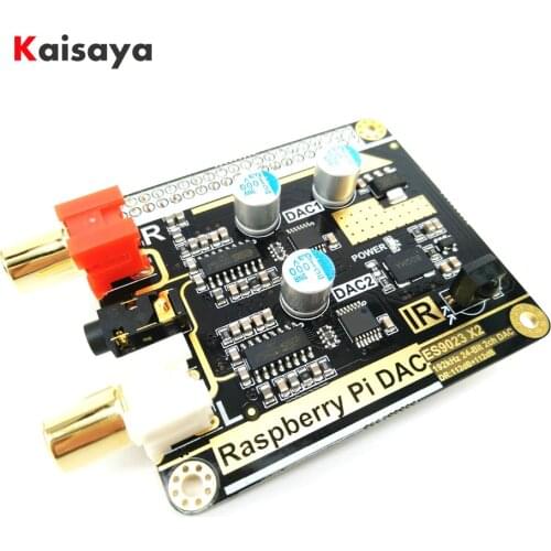 Volumio moode Raspberry Pi DAC Raspberry Pi 3B+ HIFI Dual DAC Decoding I2S with 5V DC uninterruptible power supply B3-003