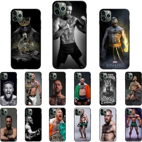 YNDFCNB Conor Mcgregor The King Phone Case Cover For iPhone 8 7 6 6S Plus 5 5S SE 2020 11 11pro max XR X XS MAX